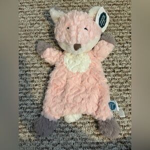 Mary Meyer Pink Fox Plush Security Blanket